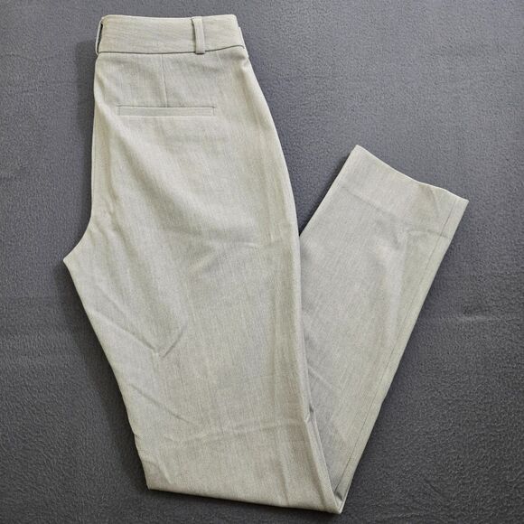 Banana Republic Women 0 Gray Ryan Mid Rise Ankle Trousers - Picture 2 of 12